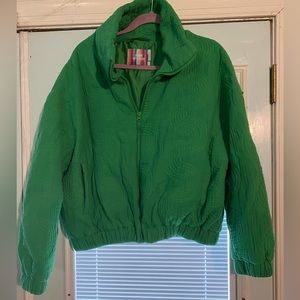 Urban Outfitters Olivia Quilted Bomber Jacket